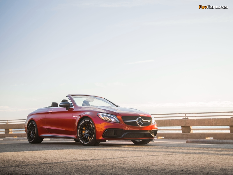 Images of Mercedes-AMG C 63 S Cabriolet North America (A205) 2016 (800 x 600)