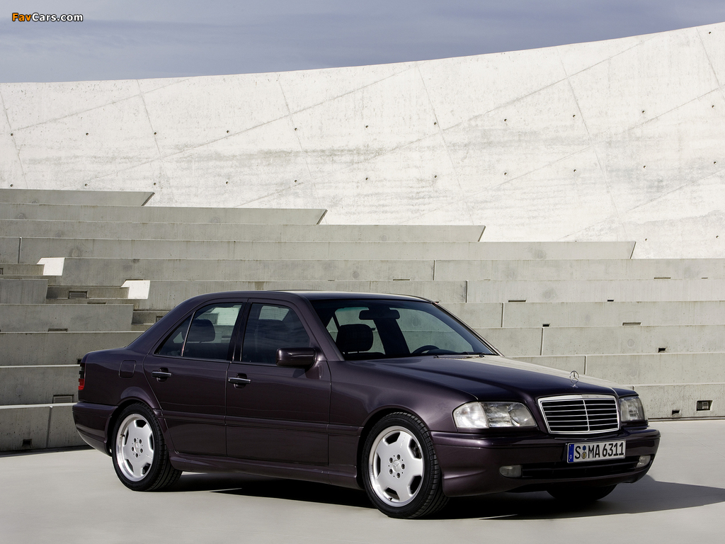 Mercedes-Benz C 36 AMG (W202) 1993–97 wallpapers (1024 x 768)