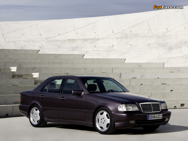 Mercedes-Benz C 36 AMG (W202) 1993–97 wallpapers (640 x 480)