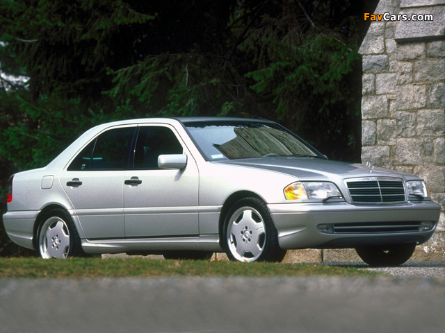Mercedes-Benz C 43 AMG US-spec (W202) 1997–2000 photos (640 x 480)
