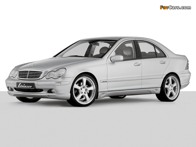 Lorinser Mercedes-Benz C-Klasse (W203) 2000–07 pictures (640 x 480)