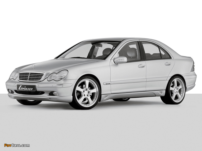 Lorinser Mercedes-Benz C-Klasse (W203) 2000–07 pictures (800 x 600)