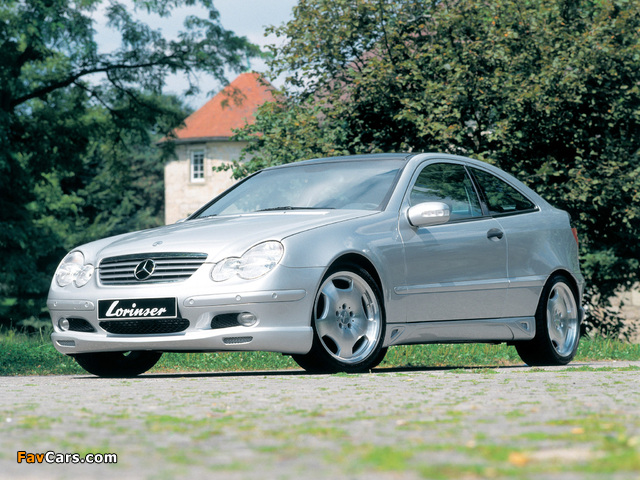 Lorinser Mercedes-Benz C-Klasse Sportcoupe (C203) 2001–07 images (640 x 480)