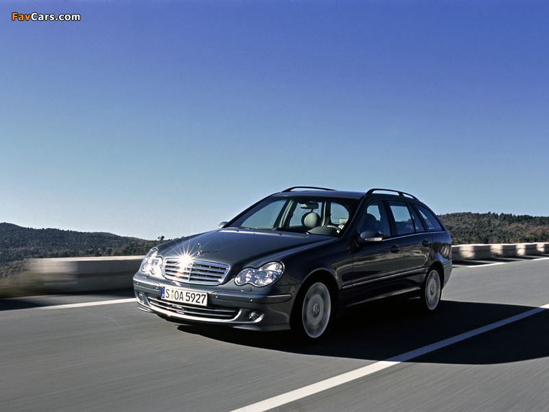 Mercedes-Benz C 200 CGI Estate (S203) 2001–07 photos (800 x 600)