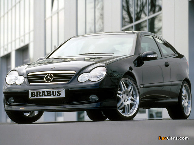 Brabus Mercedes-Benz C-Klasse Sportcoupe (C203) 2001–07 pictures (640 x 480)