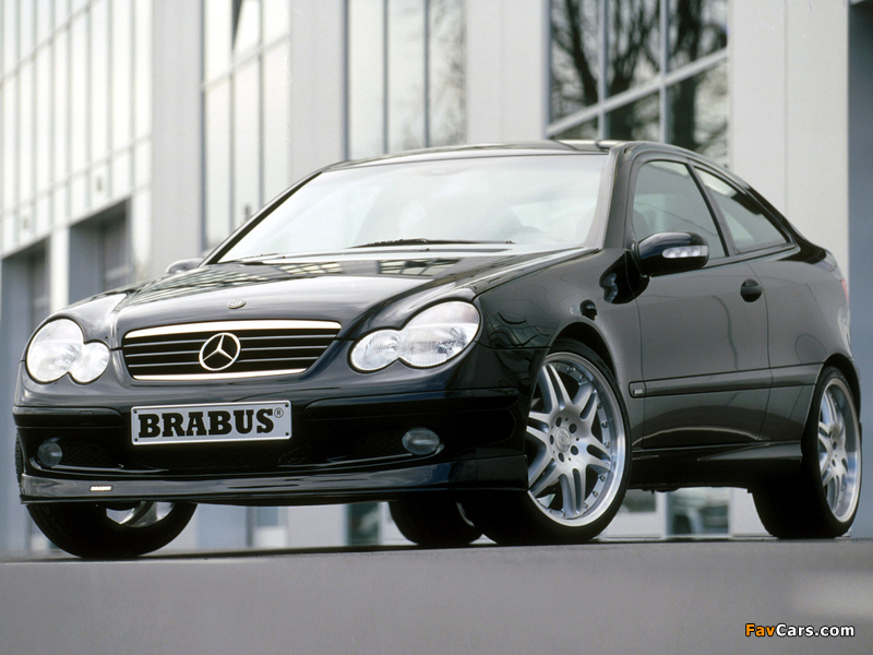 Brabus Mercedes-Benz C-Klasse Sportcoupe (C203) 2001–07 pictures (800 x 600)