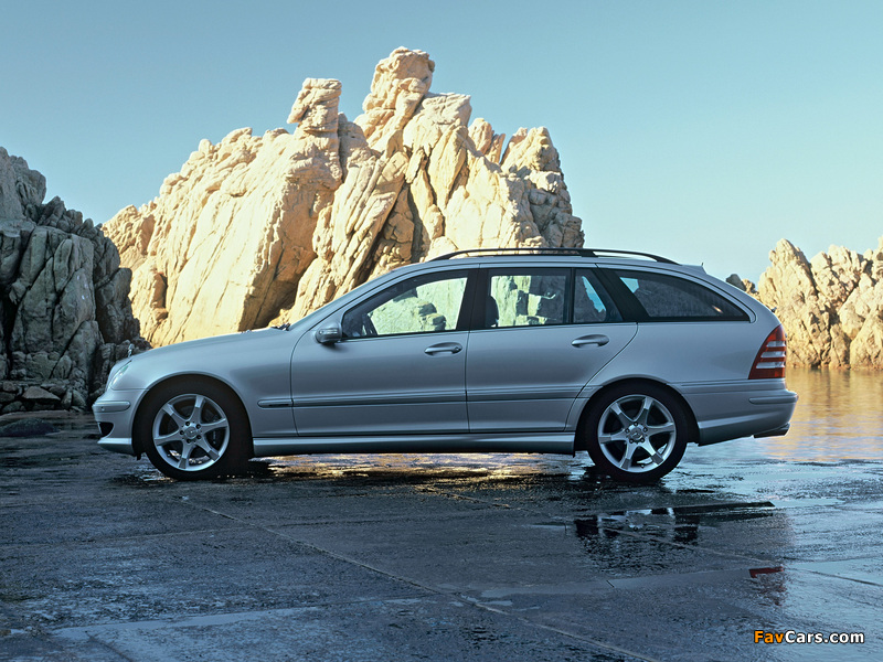 Mercedes-Benz C 320 CDI Sport Edition Estate (S203) 2002–07 images (800 x 600)