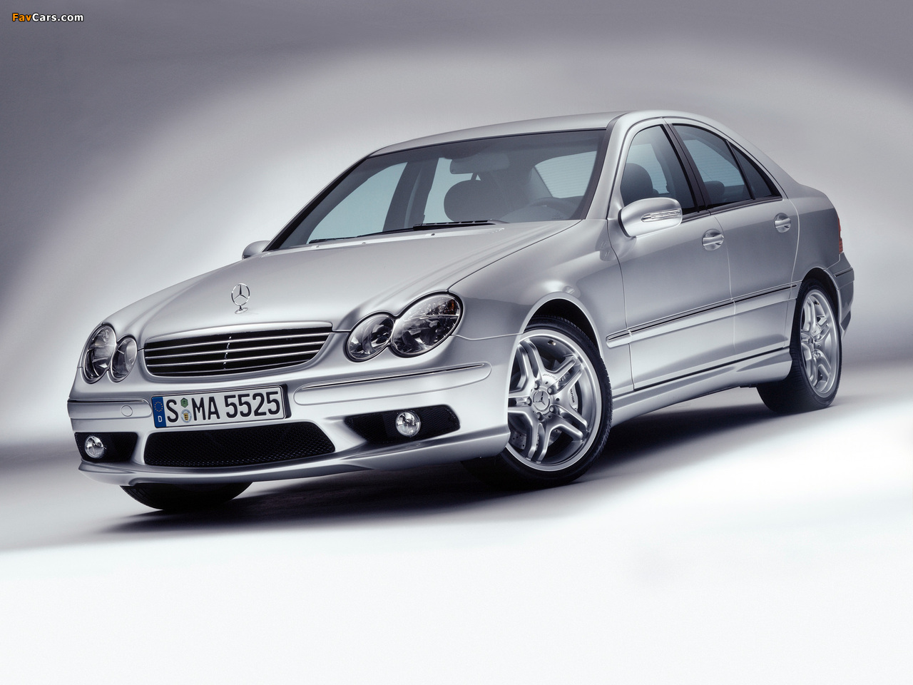 Mercedes-Benz C 55 AMG (W203) 2004–07 pictures (1280 x 960)