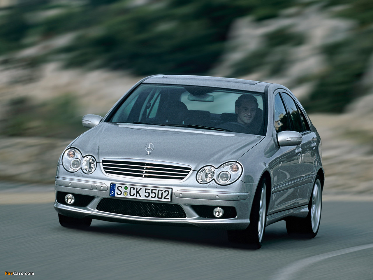 Mercedes-Benz C 55 AMG (W203) 2004–07 pictures (1280 x 960)