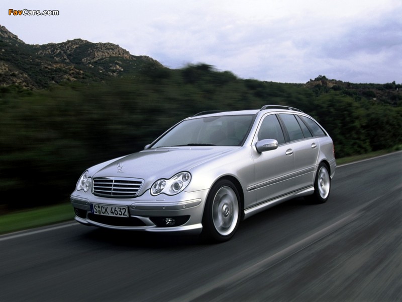 Mercedes-Benz C 350 Sport Edition Estate (S203) 2005–07 images (800 x 600)
