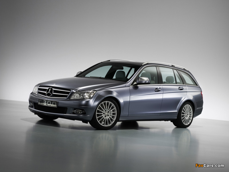 Mercedes-Benz C 300 BlueTec Hybrid Concept (S204) 2007 images (800 x 600)