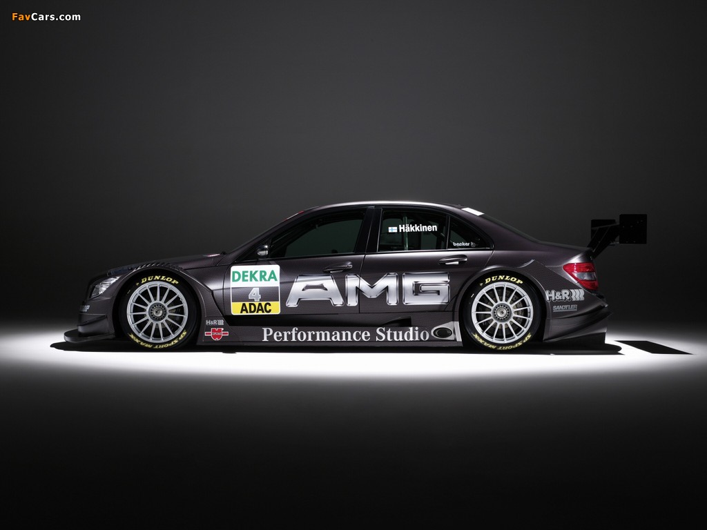Mercedes-Benz C AMG DTM (W204) 2007–10 images (1024 x 768)