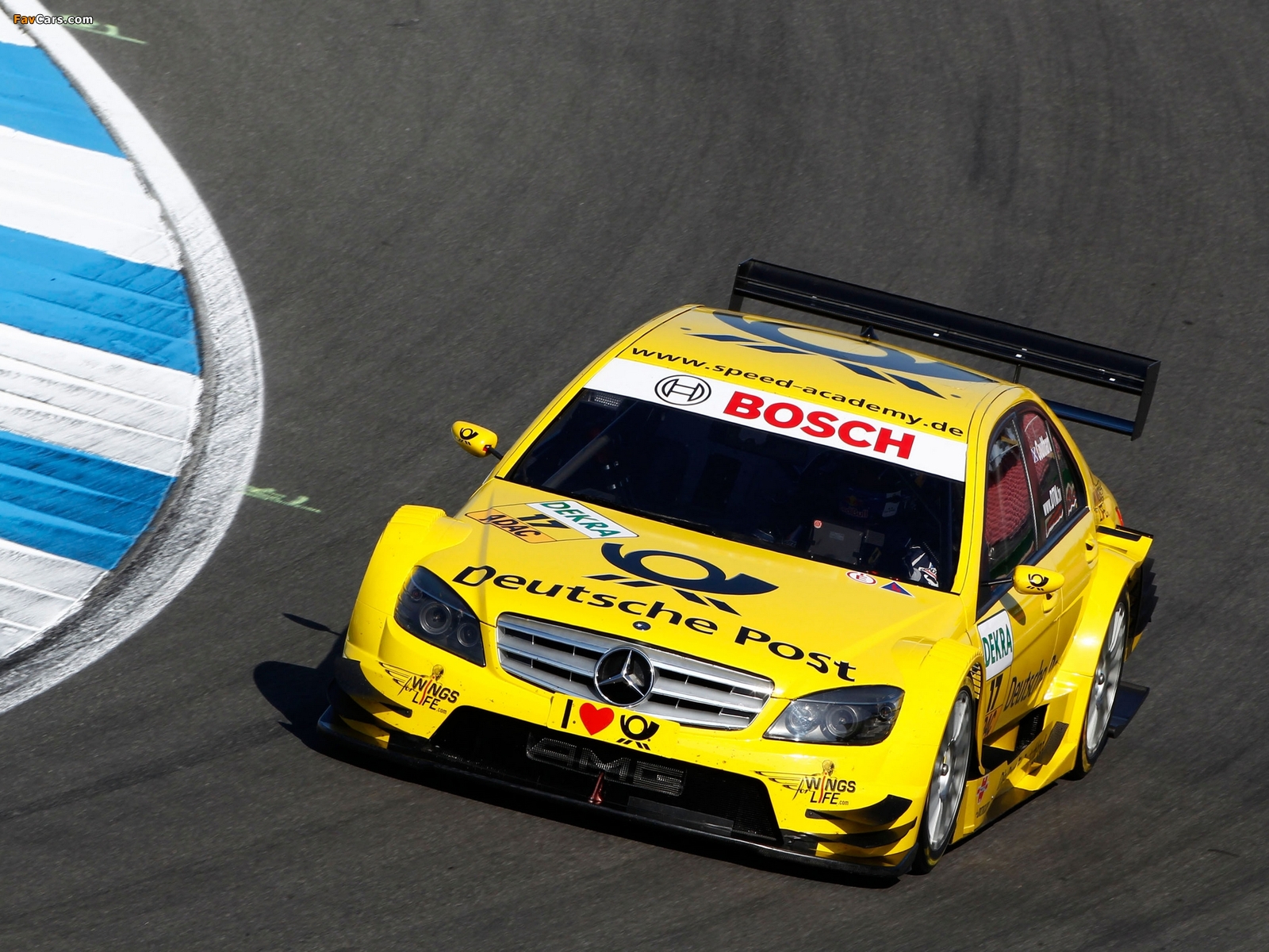 Mercedes-Benz C AMG DTM (W204) 2007–10 images (1600 x 1200)