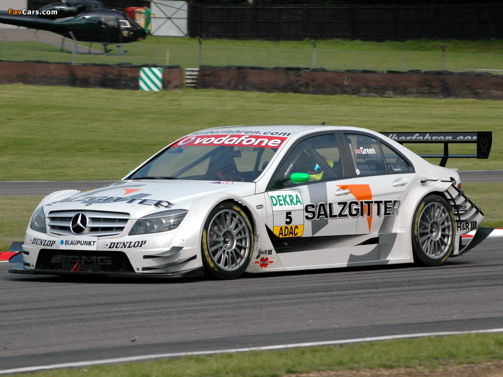 Mercedes-Benz C AMG DTM (W204) 2007–10 images (1024 x 768)