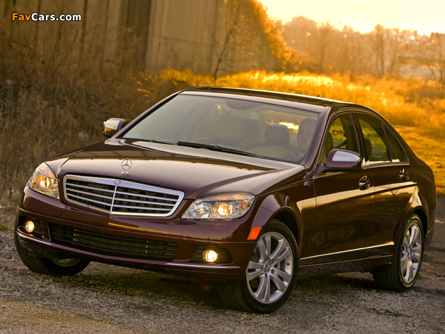 Mercedes-Benz C 300 US-spec (W204) 2007–11 photos (640 x 480)