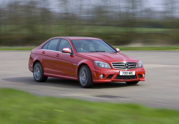 Mercedes-Benz C 63 AMG UK-spec (W204) 2007–11 photos