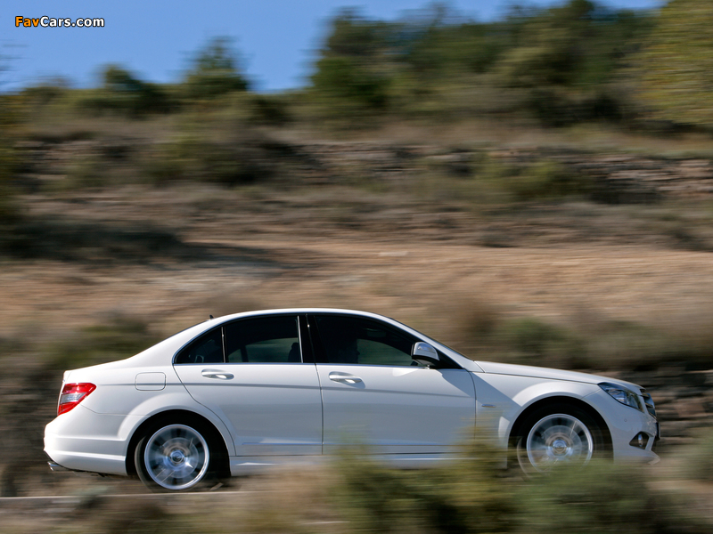 Mercedes-Benz C 350 Sport (W204) 2007–11 pictures (800 x 600)