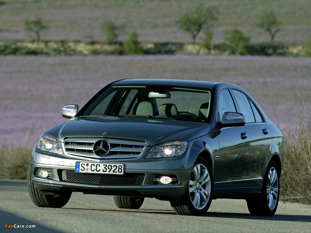 Mercedes-Benz C 350 (W204) 2007–11 pictures (1024 x 768)