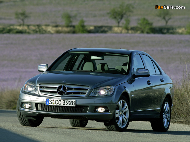 Mercedes-Benz C 350 (W204) 2007–11 pictures (640 x 480)