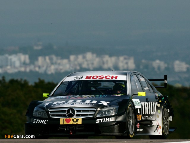 Mercedes-Benz C AMG DTM (W204) 2007–10 pictures (640 x 480)