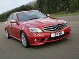 Mercedes-Benz C 63 AMG UK-spec (W204) 2007–11 wallpapers