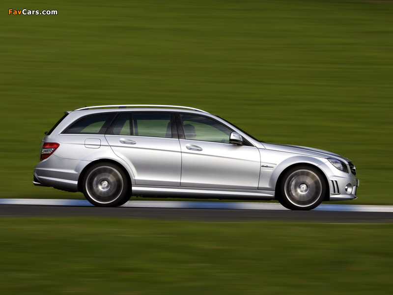 Mercedes-Benz C 63 AMG Estate (S204) 2008–11 images (800 x 600)