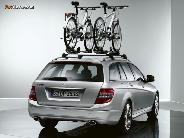 Mercedes-Benz C 300 Estate (S204) 2008–11 images (640 x 480)