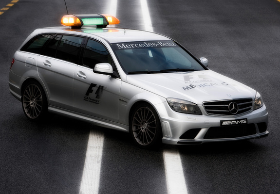 Mercedes-Benz C 63 AMG Estate F1 Medical Car (S204) 2008–10 images