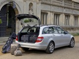 Mercedes-Benz C 180 Kompressor Estate UK-spec (S204) 2008–11 photos