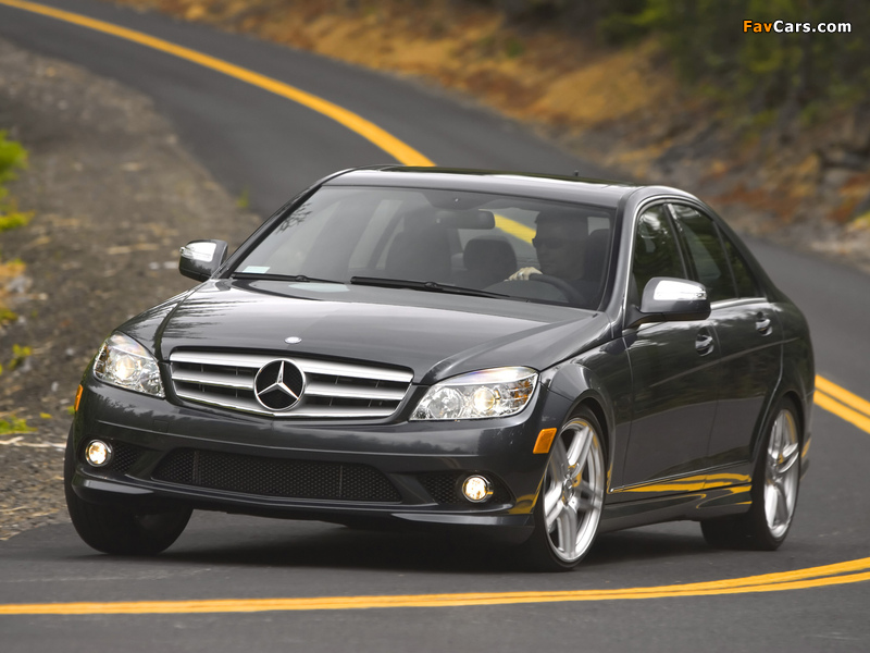 Mercedes-Benz C 350 Sport US-spec (W204) 2008–11 photos (800 x 600)