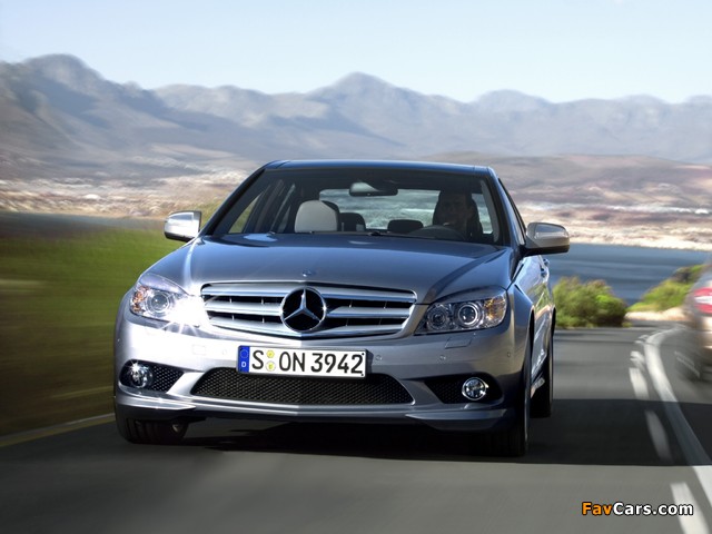 Mercedes-Benz C 250 CDI BlueEfficiency Sport (W204) 2008–11 photos (640 x 480)