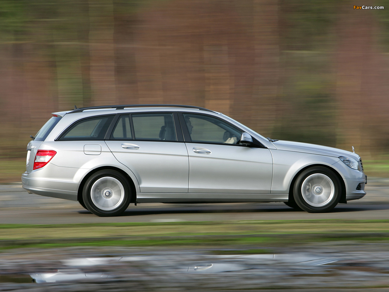 Mercedes-Benz C 180 Kompressor Estate UK-spec (S204) 2008–11 pictures (1280 x 960)