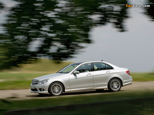 Mercedes-Benz C 250 CDI BlueEfficiency Sport (W204) 2008–11 pictures (640 x 480)