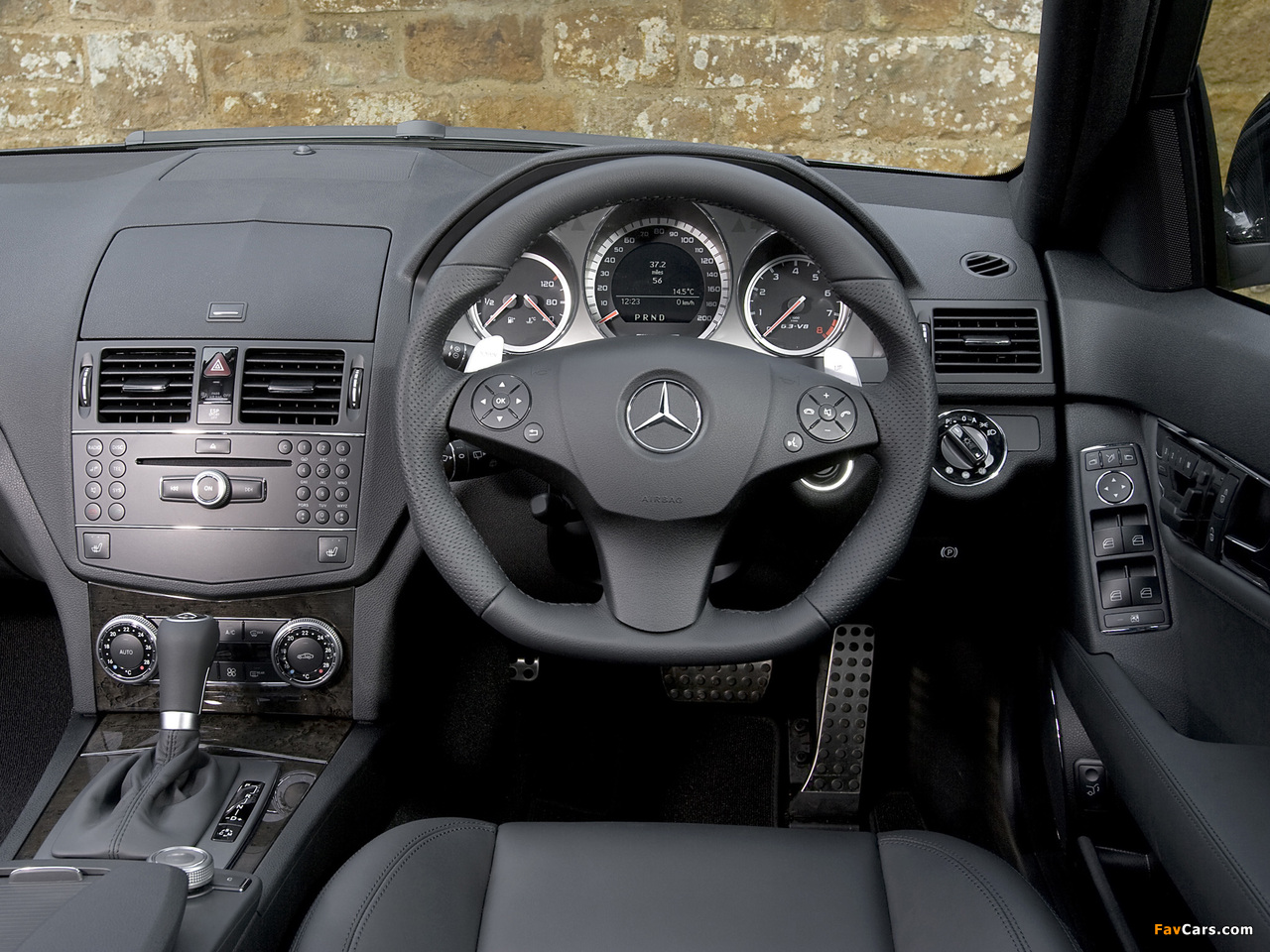 Mercedes-Benz C 63 AMG Estate UK-spec (S204) 2008–11 wallpapers (1280 x 960)