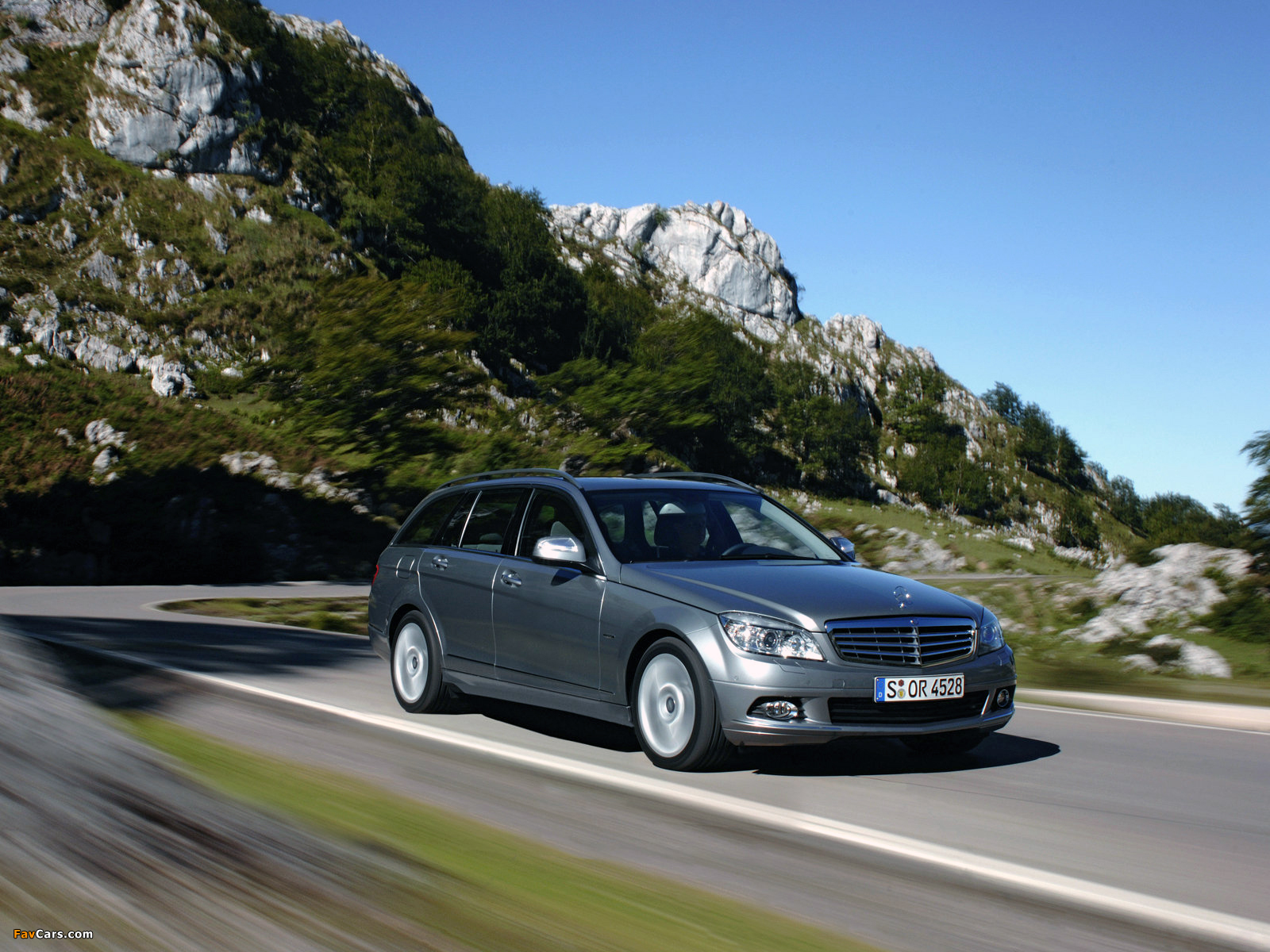 Mercedes-Benz C 320 CDI Estate (S204) 2008–11 wallpapers (1600 x 1200)