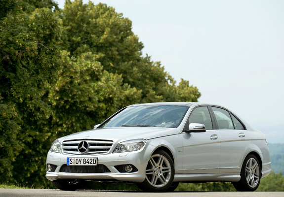 Mercedes-Benz C 250 CDI BlueEfficiency Sport (W204) 2008–11 wallpapers