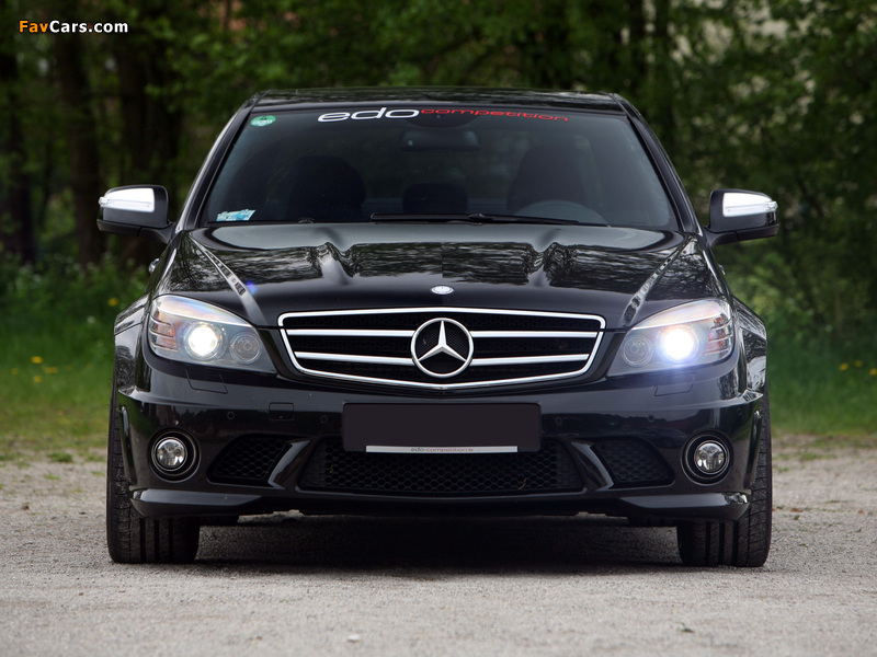 Edo Competition Mercedes-Benz C 63 AMG (W204) 2009–11 pictures (800 x 600)