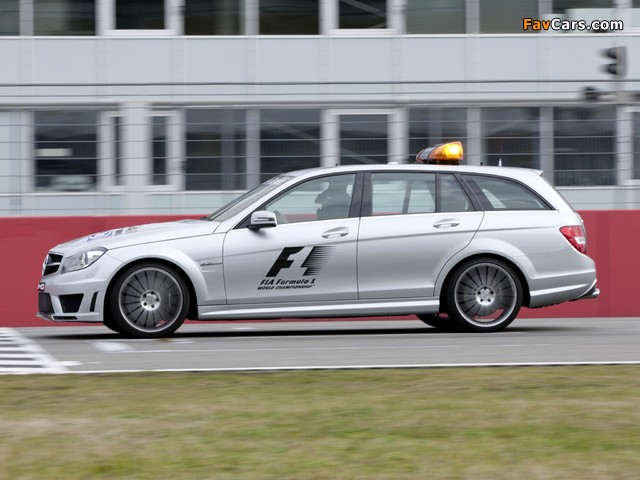 Mercedes-Benz C 63 AMG Estate F1 Medical Car (S204) 2011 images (640 x 480)