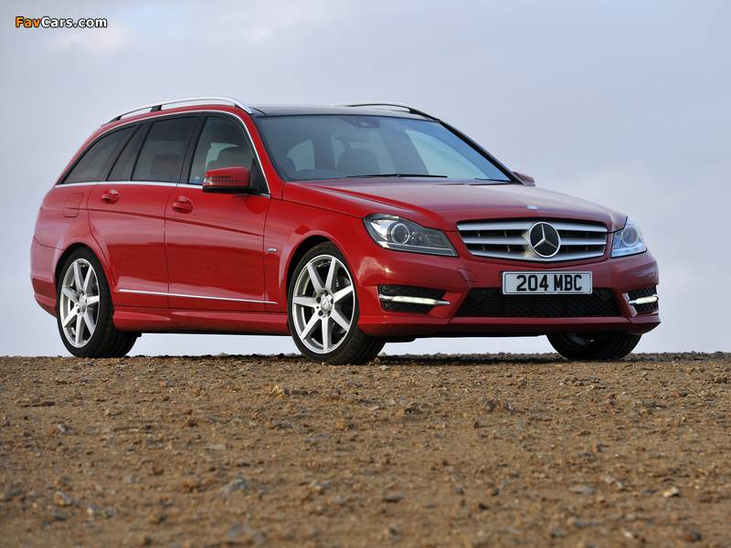 Mercedes-Benz C 250 CDI AMG Sports Package Estate UK-spec (S204) 2011 images (800 x 600)