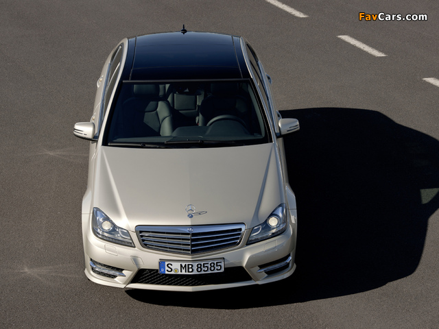 Mercedes-Benz C 350 AMG Sports Package (W204) 2011 images (640 x 480)