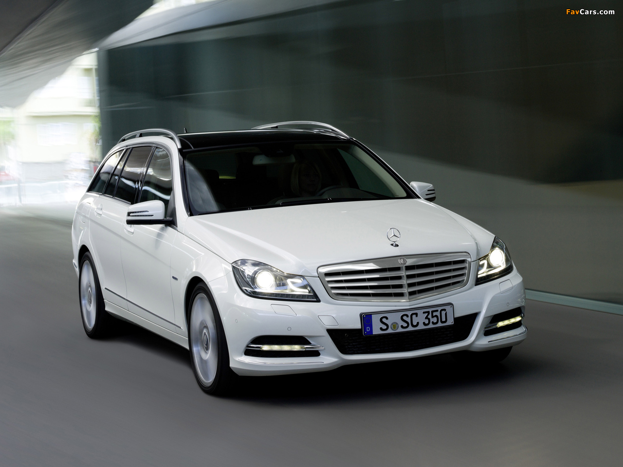 Mercedes-Benz C 350 CDI Estate (S204) 2011 images (1280 x 960)