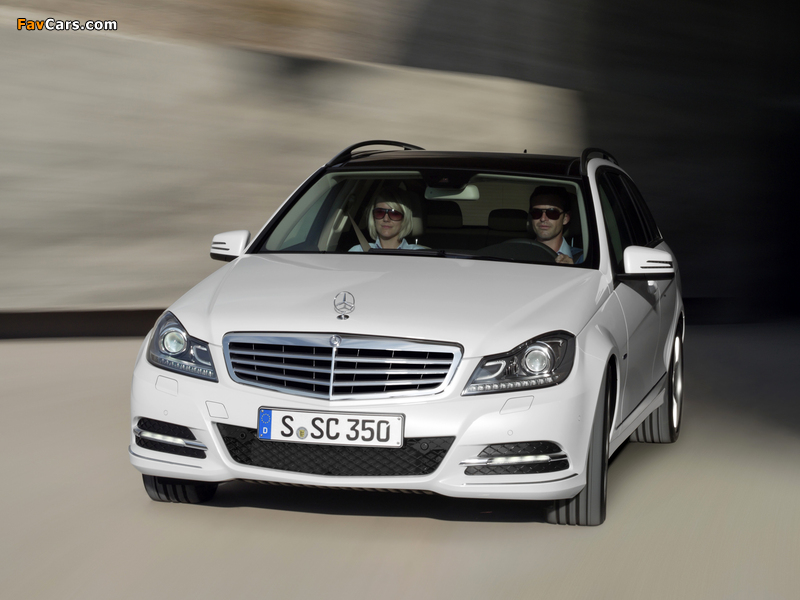Mercedes-Benz C 350 CDI Estate (S204) 2011 images (800 x 600)