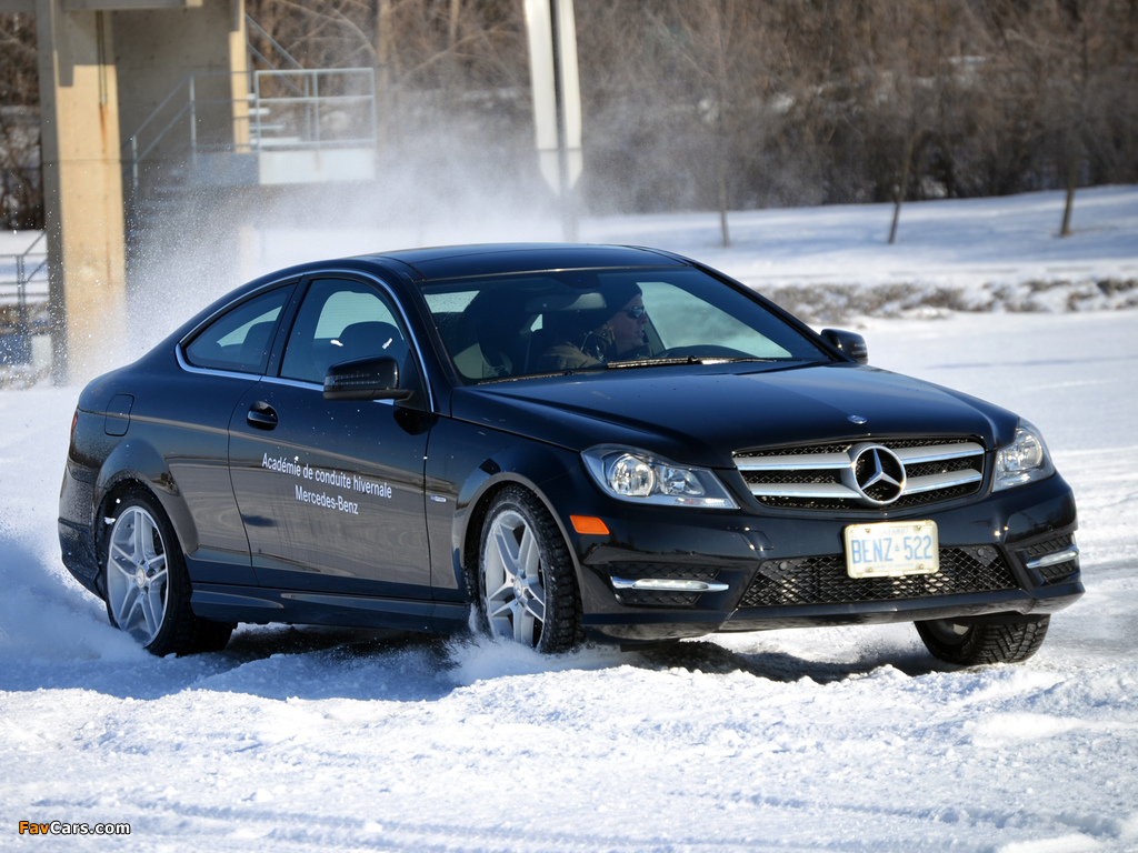 Mercedes-Benz C 250 Coupe US-spec (C204) 2011 images (1024 x 768)