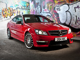 Mercedes-Benz C 63 AMG Coupe UK-spec (C204) 2011 images