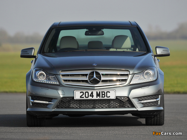 Mercedes-Benz C 220 CDI AMG Sports Package UK-spec (W204) 2011 images (640 x 480)