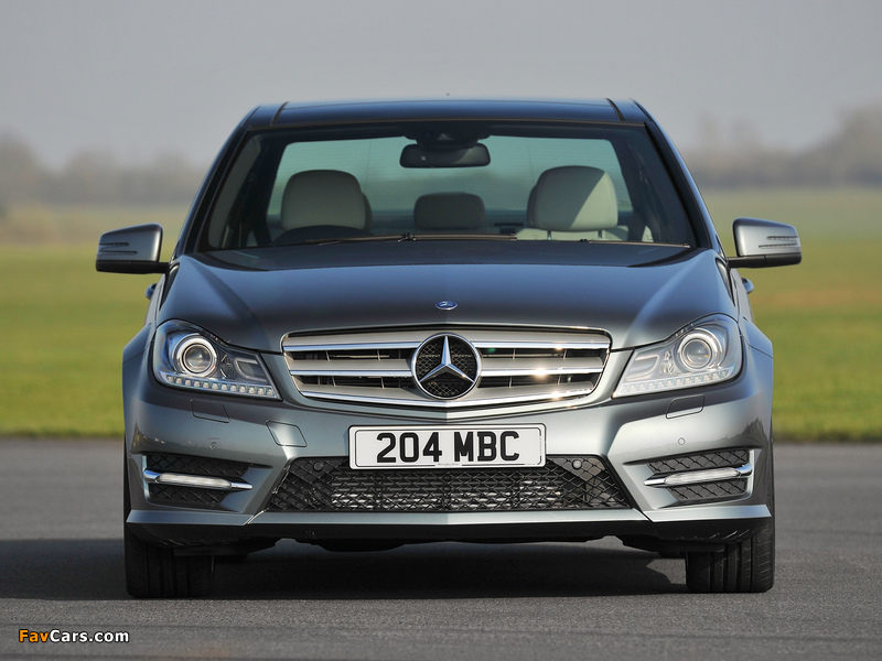 Mercedes-Benz C 220 CDI AMG Sports Package UK-spec (W204) 2011 images (800 x 600)