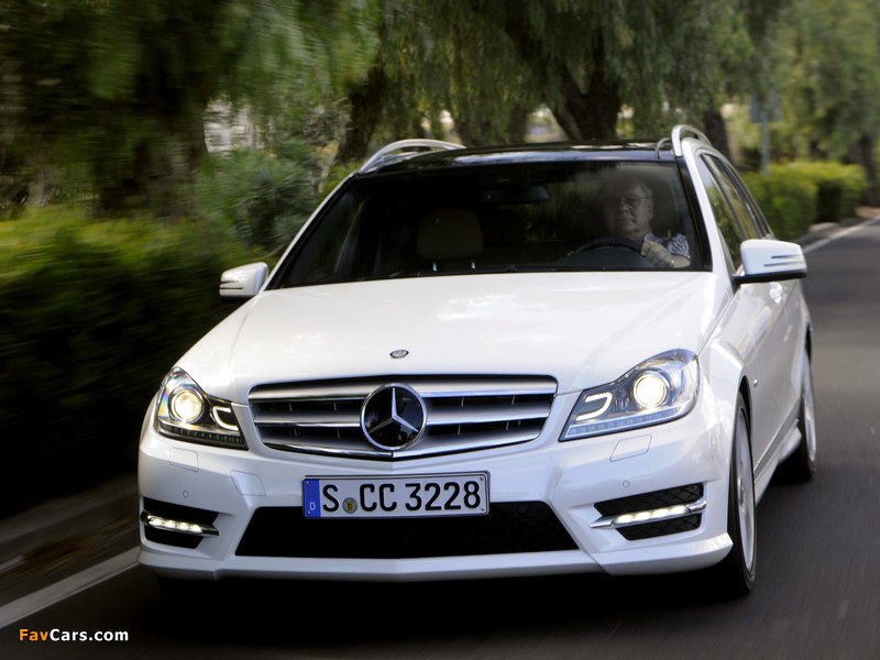Mercedes-Benz C 250 AMG Sports Package Estate (S204) 2011 images (800 x 600)