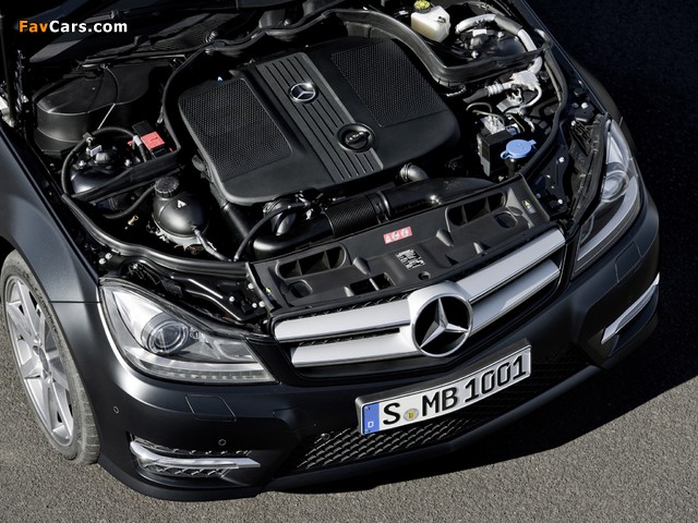 Mercedes-Benz C 250 CDI Coupe (C204) 2011 photos (640 x 480)