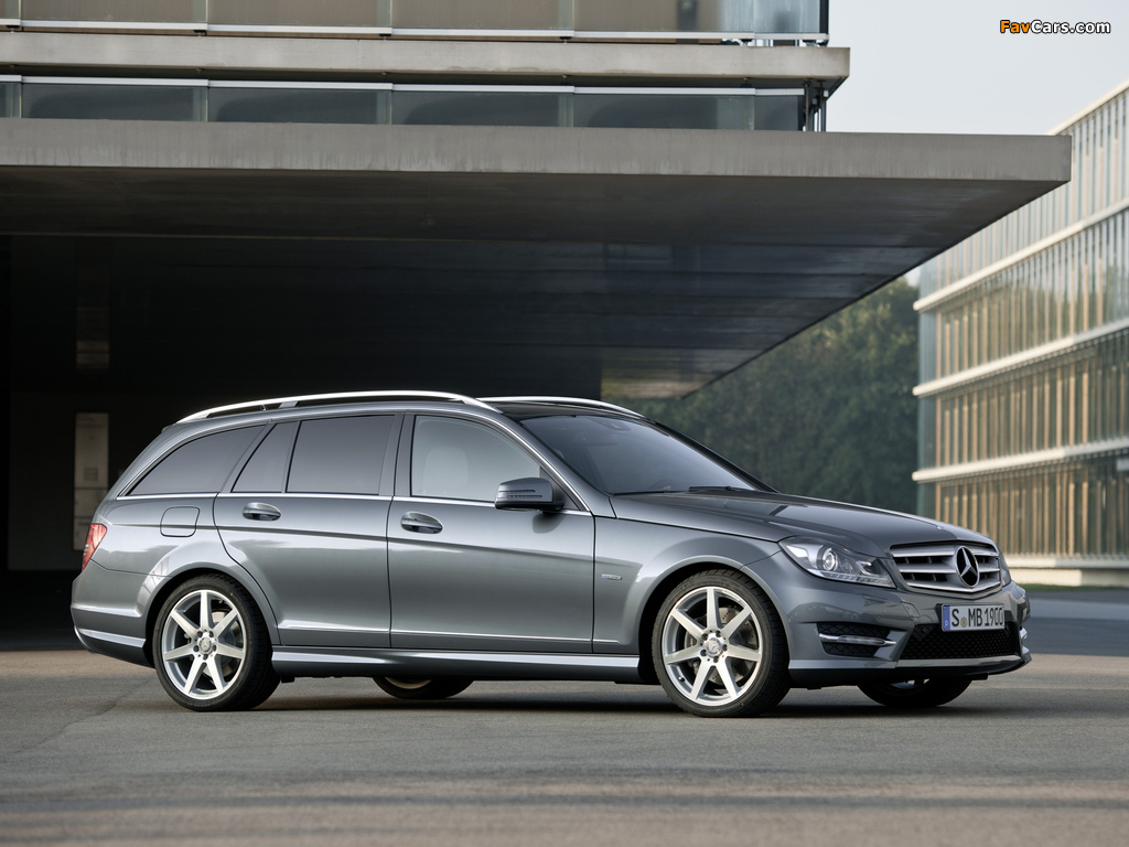 Mercedes-Benz C 350 CDI 4MATIC AMG Sports Package Estate (S204) 2011 photos (1024 x 768)