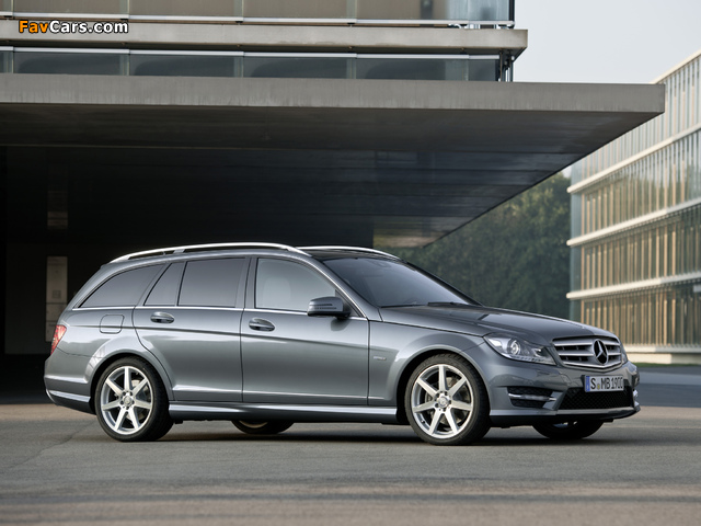 Mercedes-Benz C 350 CDI 4MATIC AMG Sports Package Estate (S204) 2011 photos (640 x 480)